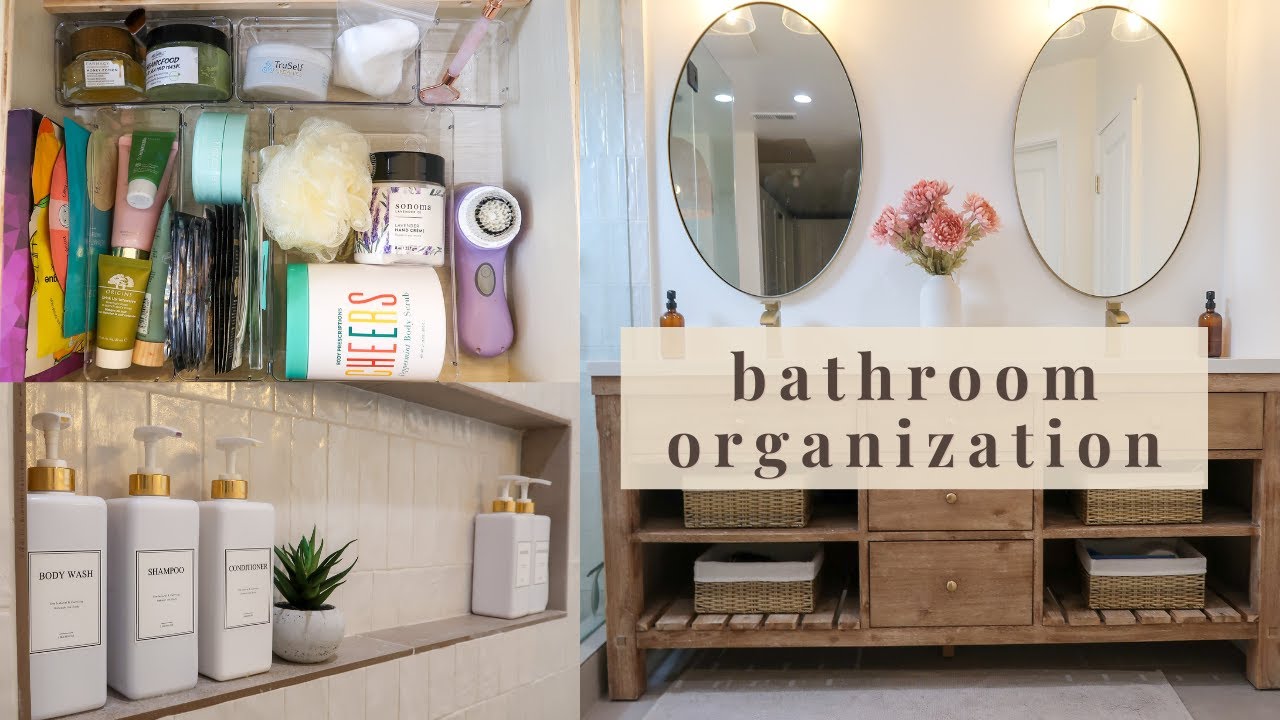 25+ Smart Small Bathroom Organization Ideas - Making Manzanita