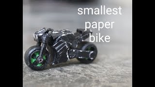 Bike made by paper //simplecraft//