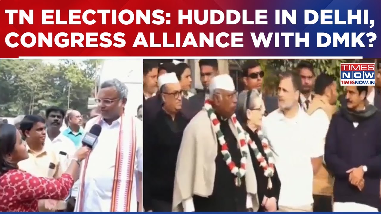 Congress Huddle In Delhi: Alliance Strategy With DMK On Table? What's Agenda For Tamil Nadu Polls?