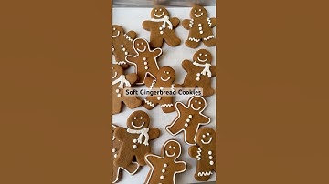 Soft Gingerbread Cookies