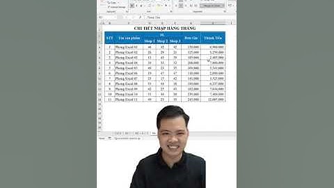 Top 5 phím tắt giúp bạn làm việc với excel nhanh hơn