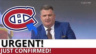 LAST MINUTE BOMB! WHAT INCREDIBLE NEWS! KENT HUGHES JUST CONFIRMED! Canadiens News