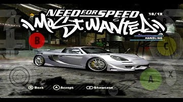 Need for speed most wanted 2005 dolphin emulator Android gameplay