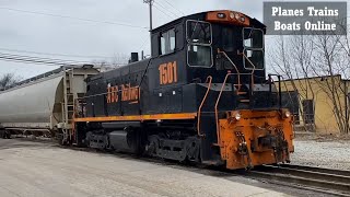 ABC Railway 1501 Locomotive Tanker Train In Ohio