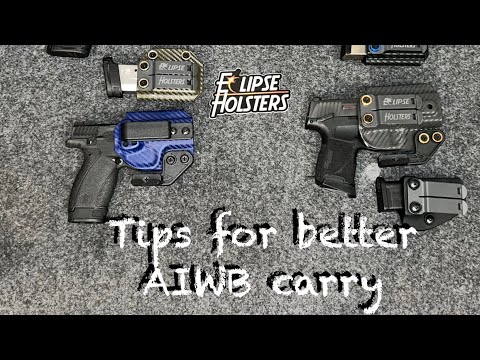 Three tips that completely changed how I concealed carry AIWB. 