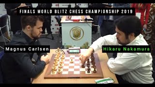 Finals World Blitz Chess Championship 2019 | Magnus Carlsen vs Hikaru Nakamura