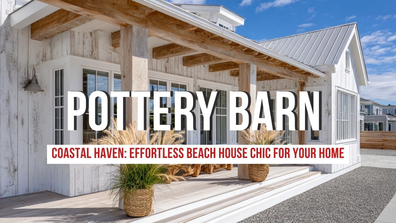 Pottery Barn Coastal Haven Effortless Beach House Chic for Your Home