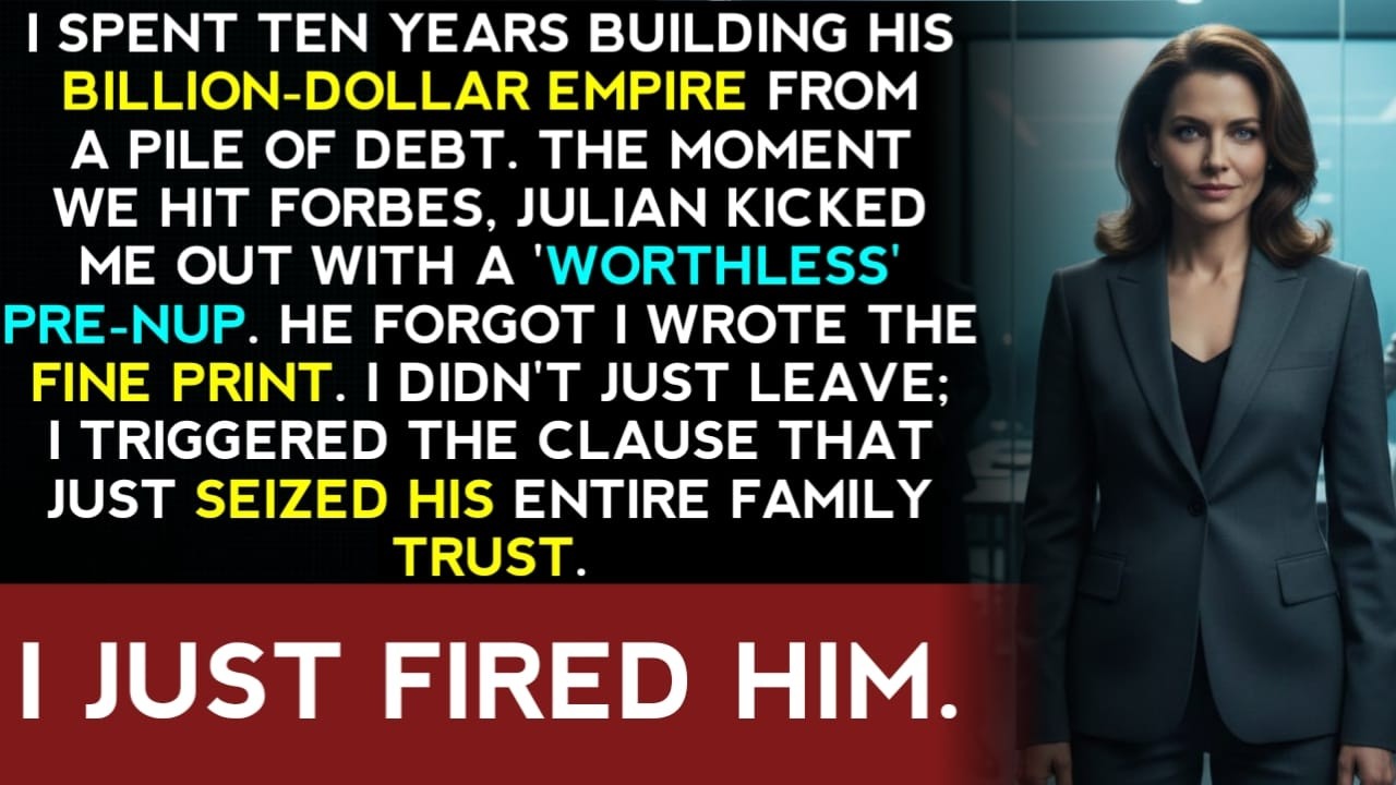 He Signed the “Ironclad” Pre-Nup Without Reading Page 42… Now I Own 70% of His Empire.