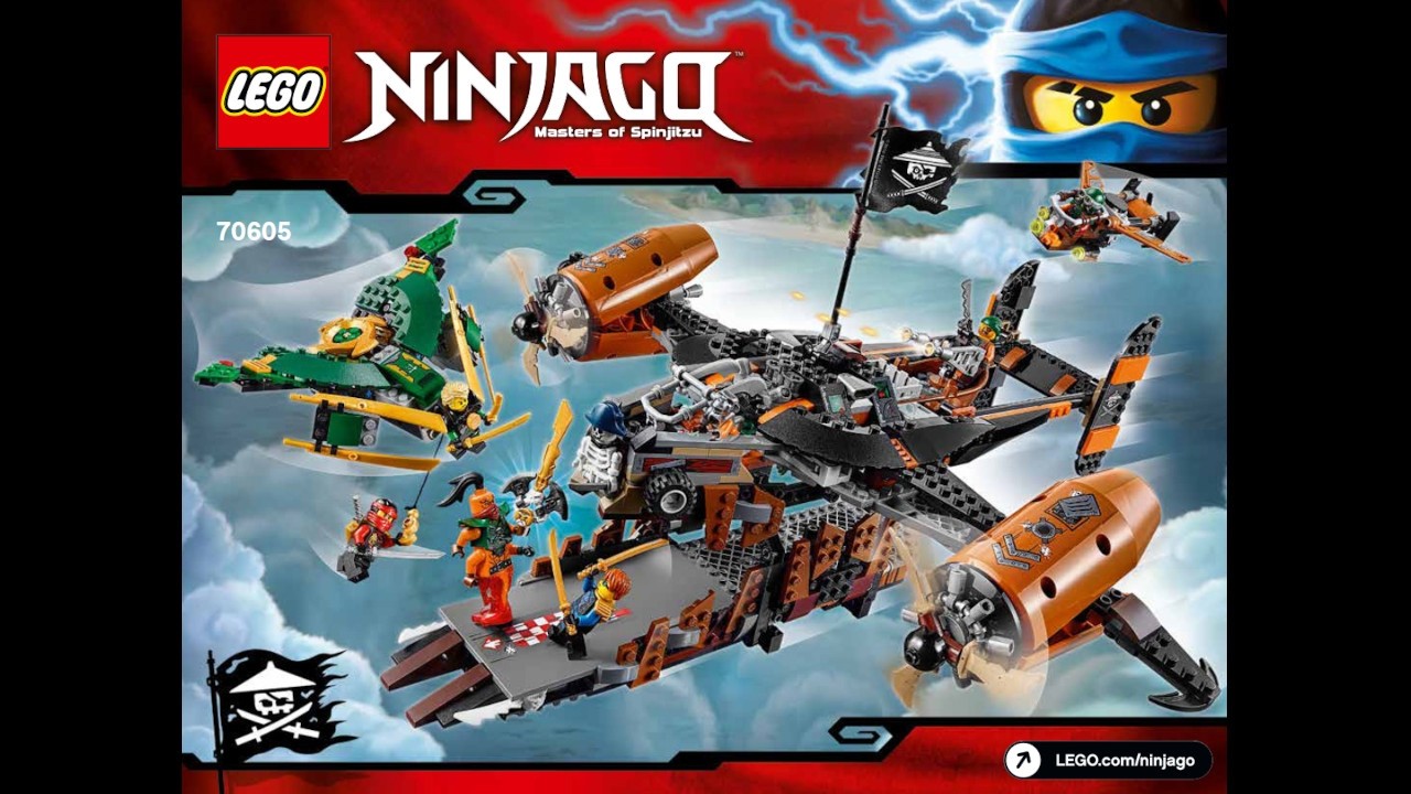 メダリスト LEGO 70605 Instructions | NINJAGO | Misfortune's Keep | Skybound