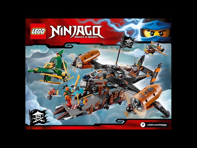 Ninaページ LEGO 70605 Instructions | NINJAGO | Misfortune's Keep | Skybound