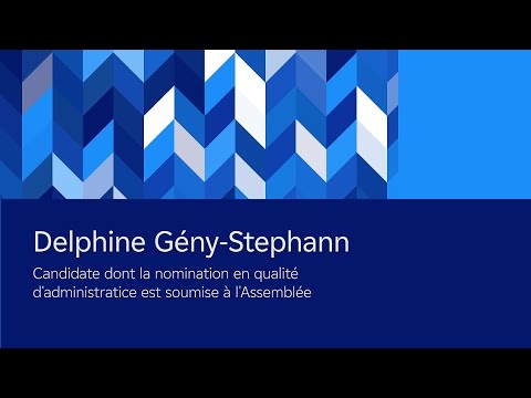 Delphine Gény-Stephann, Candidate nomination administratrice soumise à l’AG EDF