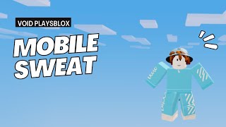 Becoming a mobile sweat (Roblox bedwars)