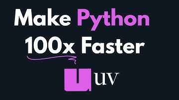 Make python 100x faster with this tool (UV Guide)
