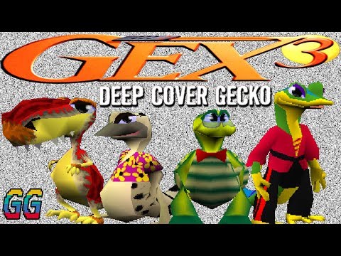 PS1 Gex 3: Deep Cover Gecko 1999 (100%) - No Commentary
