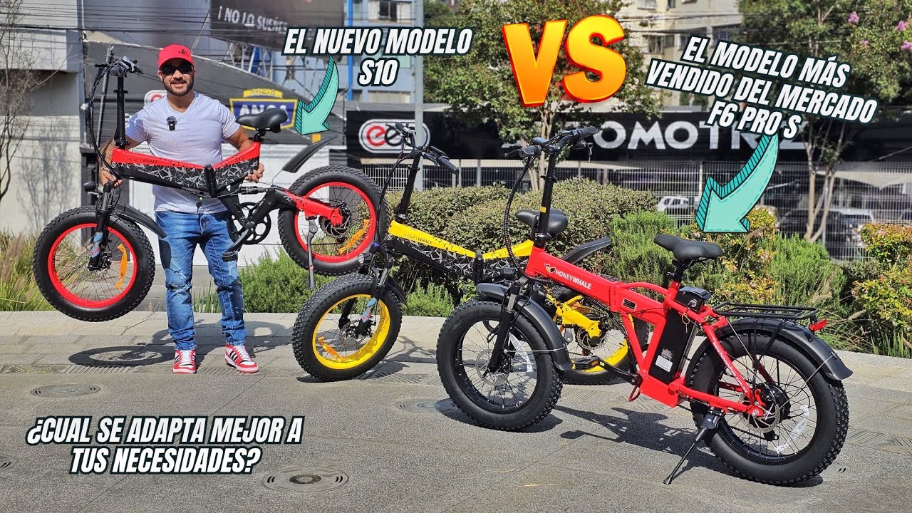 Nuevo modelo de bicicleta eléctrica S10 contra la nueva F6 Pro-S, ¿cuál conviene más?