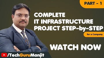 Real Project Complete IT Infrastructure Step-by-Step for Company | IT Eng. Must Watch This | HINDI