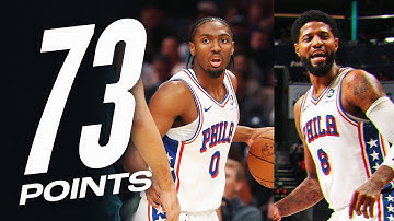 Tyrese Maxey (40 PTS) & Paul George (33 PTS) GO OFF in Charlotte! 😤| December 16, 2024