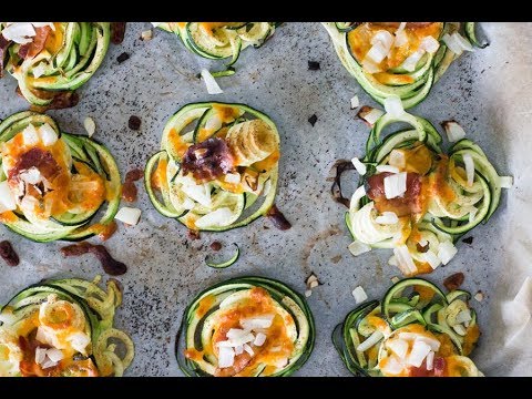 Keto Recipe - Crispy Zucchini Nests