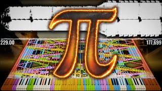 [Black MIDI] TSMB2 - Pi | 314K Notes | Arranged by シンク / SINK