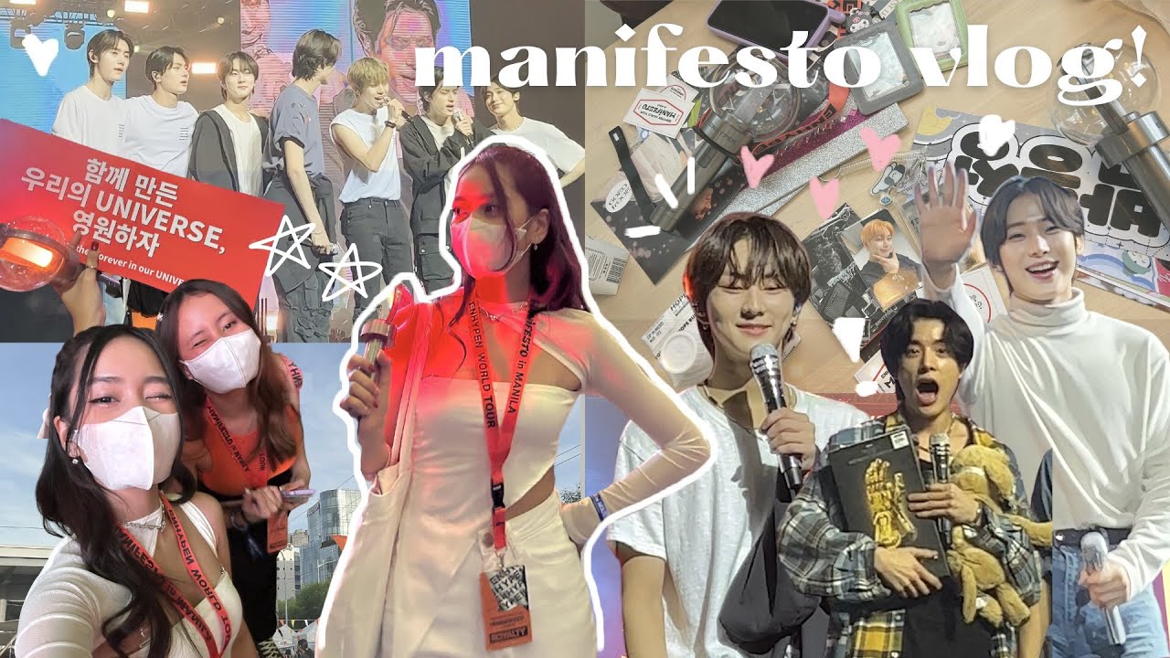 [concert vlog] manifesto in manila! - last day