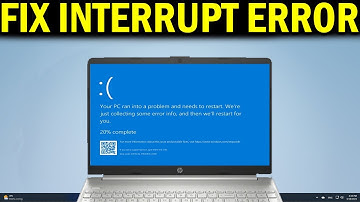 How To Fix INTERRUPT EXCEPTION NOT HANDLED BSOD Error in Windows 11 or 10