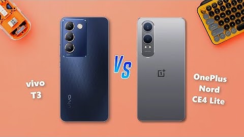 Vivo T3 ⚡ vs ⚡ OnePlus Nord CE4 Lite Full Comparison