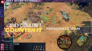 It's raining Mangonels!  Age Of Empires IV #aoe4 #ageofempires #ageofempires4 #rts