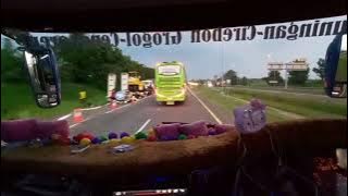 Bikin Tegang❗❗ ALFARRUQ Mosak-Masik, Tempel Dan Adu Sprint Bareng Beberapa Bus