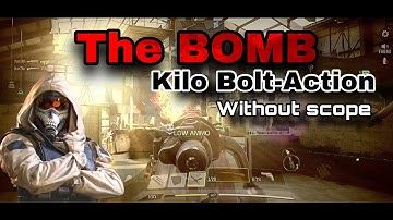 The BOMB - CoD Mobile Montage || Kilo Bolt-Action without scope