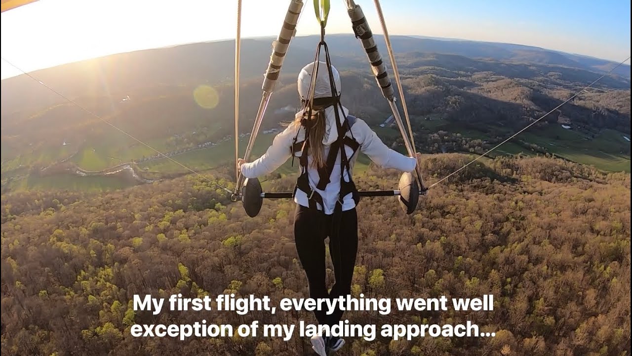 Vlog 15: Hang Gliding Mountain Flight#2, 3 at Lookout Mtn Flight Park - Fail Landing Approach