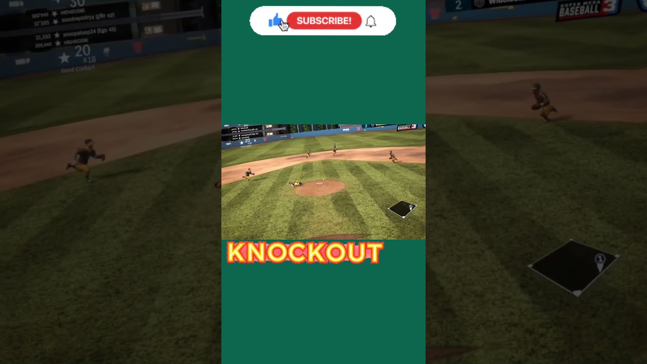 SUPER MEGA BASEBALL 3 KNOCK OUT!!! 