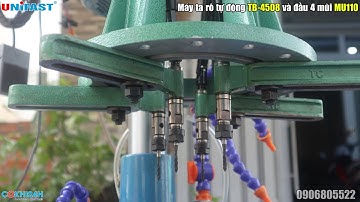 Máy ta rô tự động 4 trục TB-4508 kết hợp đầu chùm 4 mũi MU110x4D
