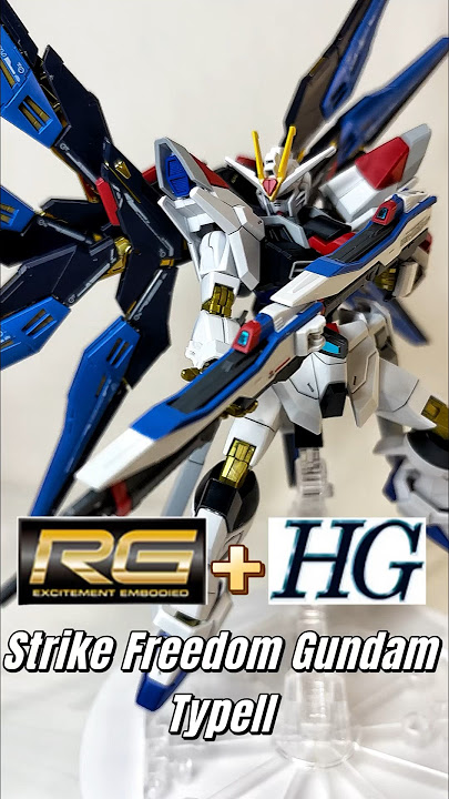RG HG Strike Freedom Gundam TypeII #gundam #gunpla #gundamseed #gundamseedfreedom #ガンダム #bandai
