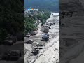 Bewakingscamera's filmen vloedgolf grens Nepal en Tibet | RTL Nieuws