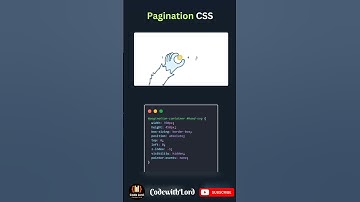 Pagination Css for website pages transition #trending #shorts #viral #art #coding #javascript