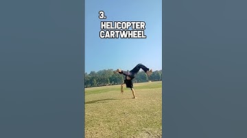 5 Cartwheel Variations #acrobatics #tricking #breakdance