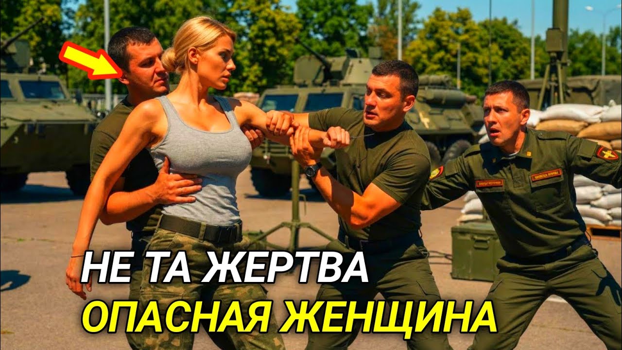 Бандиты прижали её на парковке... но выбрали не ту жертву