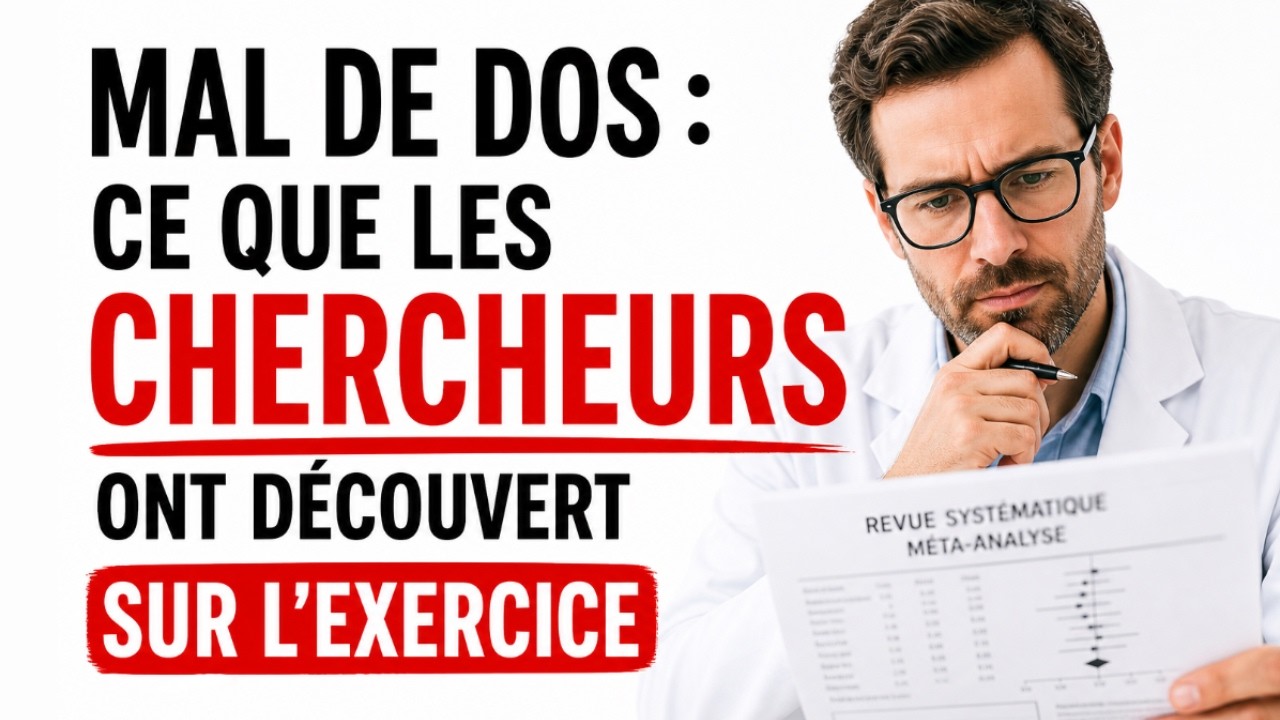 Mal de dos : ce que les chercheurs ont découvert sur l’exercice