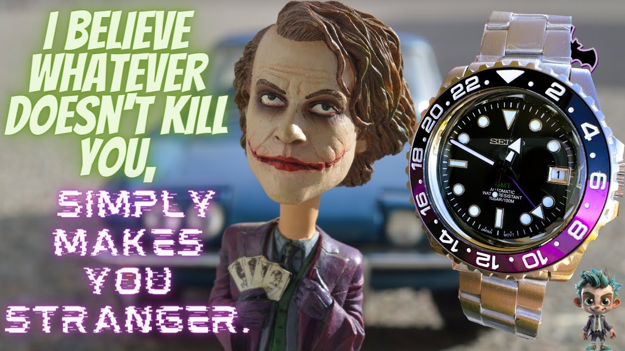 Seiko Mod - Joker's Wild: Seiko NH34 GMT Mod - YouTube