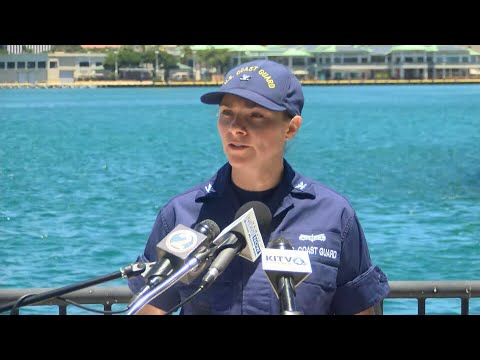 U.S. Coast Guard provides update on search and rescue efforts in Hawaii