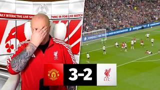 Liverpool Fan REACTS To Man United 3-2 Liverpool Highlights
