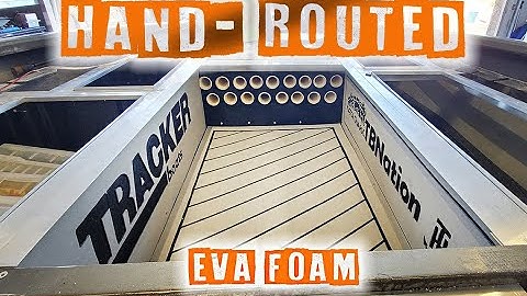 Rout EVA foam Like a BOSS, by hand DIY