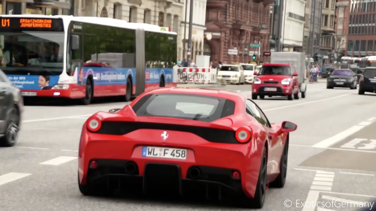 Supercars in Hamburg Summer 2015 - 991 GT3 RS, 488 GTB, Bentley GT3-R (Pt. 2)