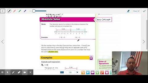 M7 1.1 Integers and Absolute Value