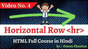 How to Use HR Tag in HTML || HTML Full Course For Beginners to Adavnce