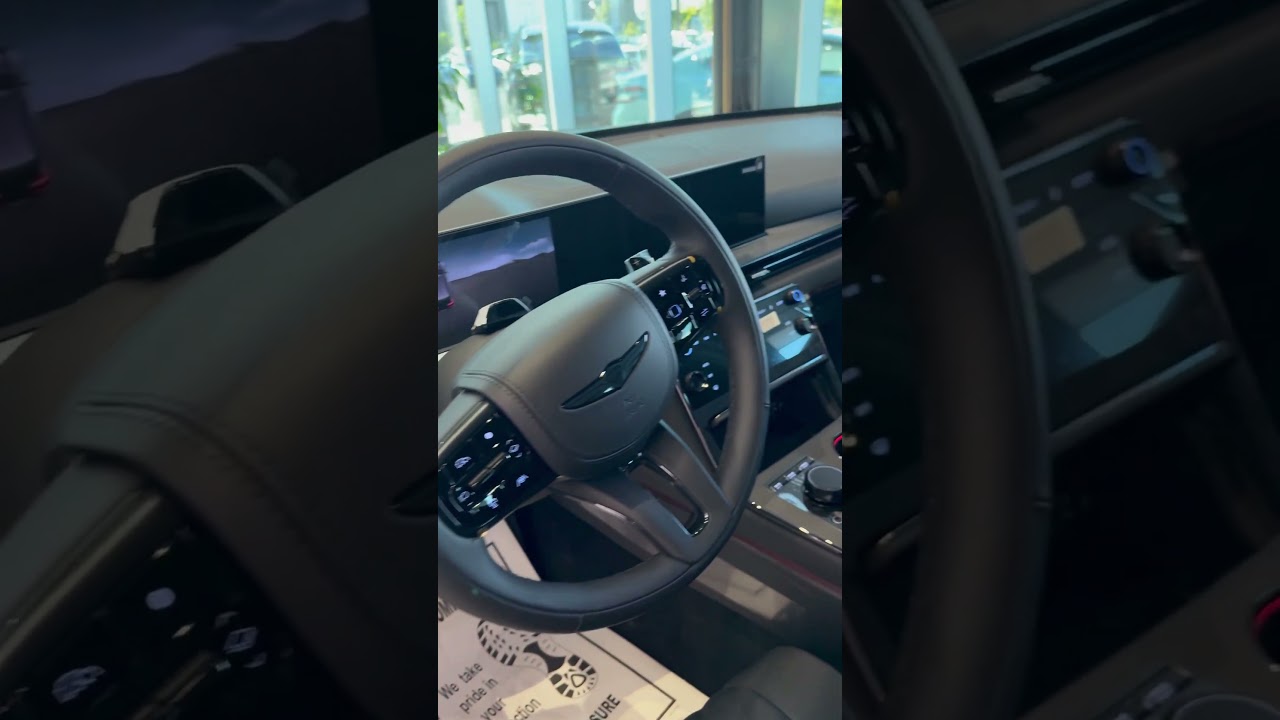 2026 Genesis GV80 3.5T Prestige Black AWD Vik Blk (Black out Edition)