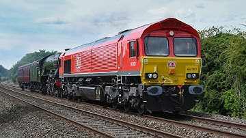DB Cargo, Class 66003 & LNER, Class A3, 4472 