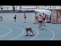 Есафета 4х100м. (Чемпіонат України Кропивницький 08.07.2017)