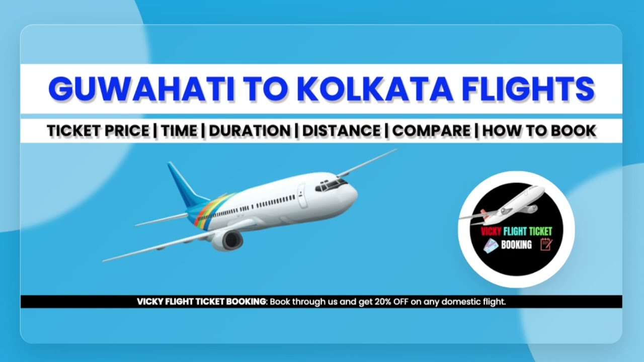 Guwahati to kolkata flight ticket price | how to travel first time on flight