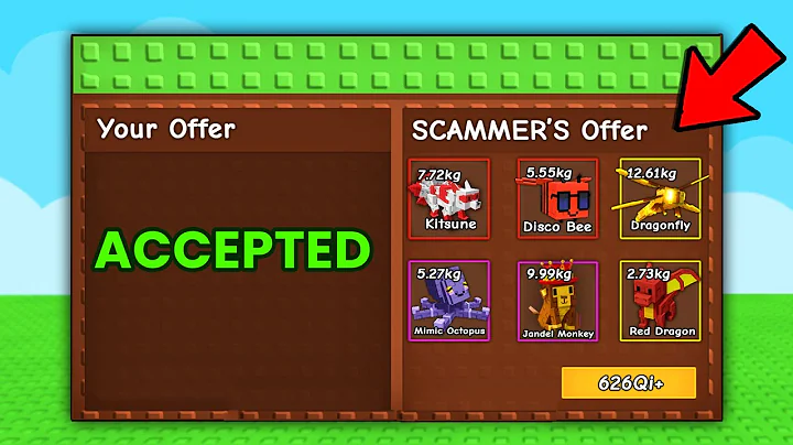 Scamming The RICHEST SCAMMER In Grow A Garden!